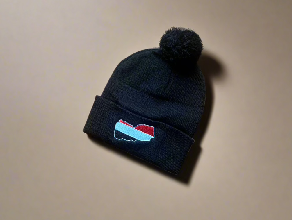Yemen Map Flag Beanies