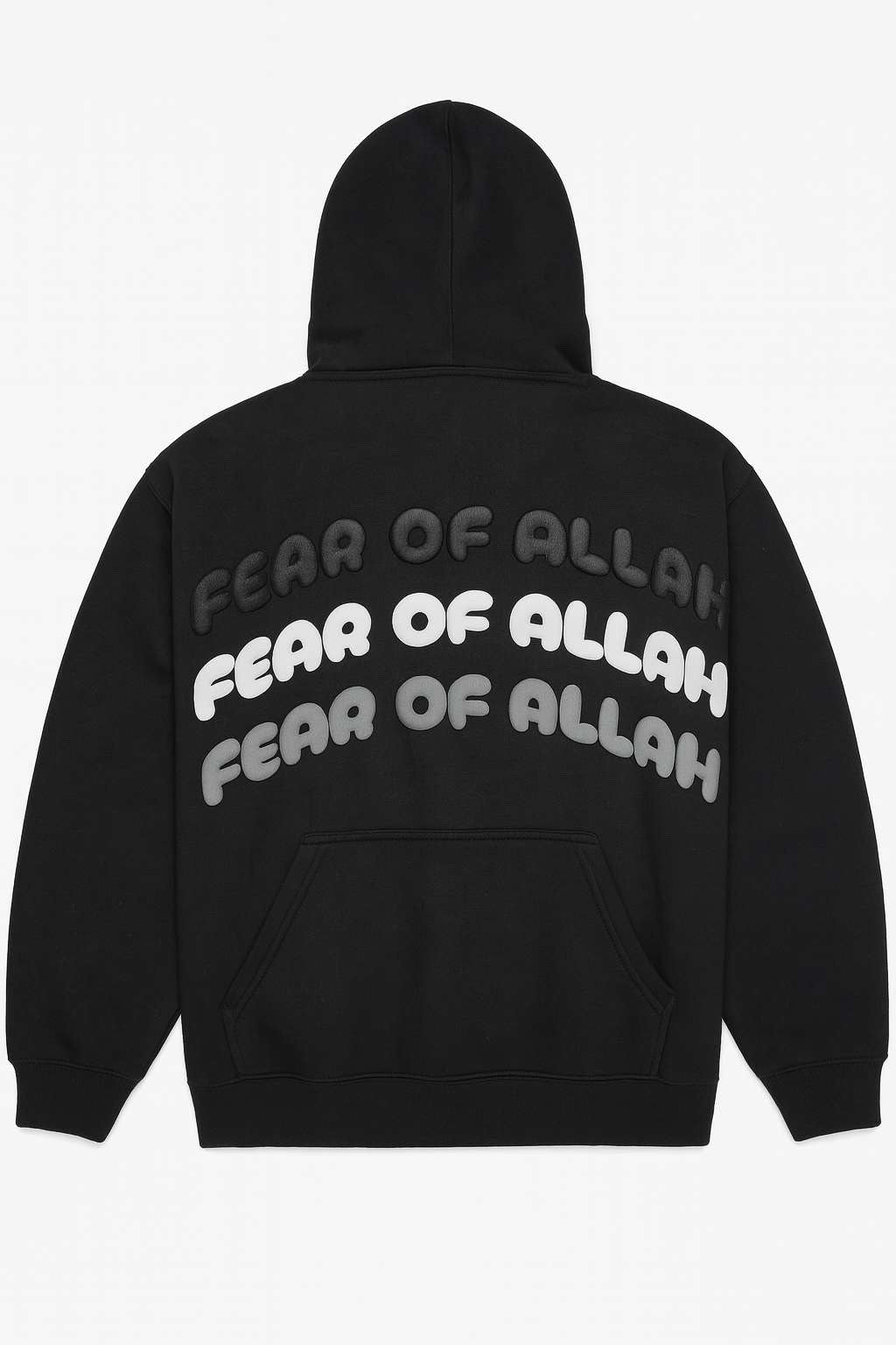 Black “ Fear of Allah” Hoodie