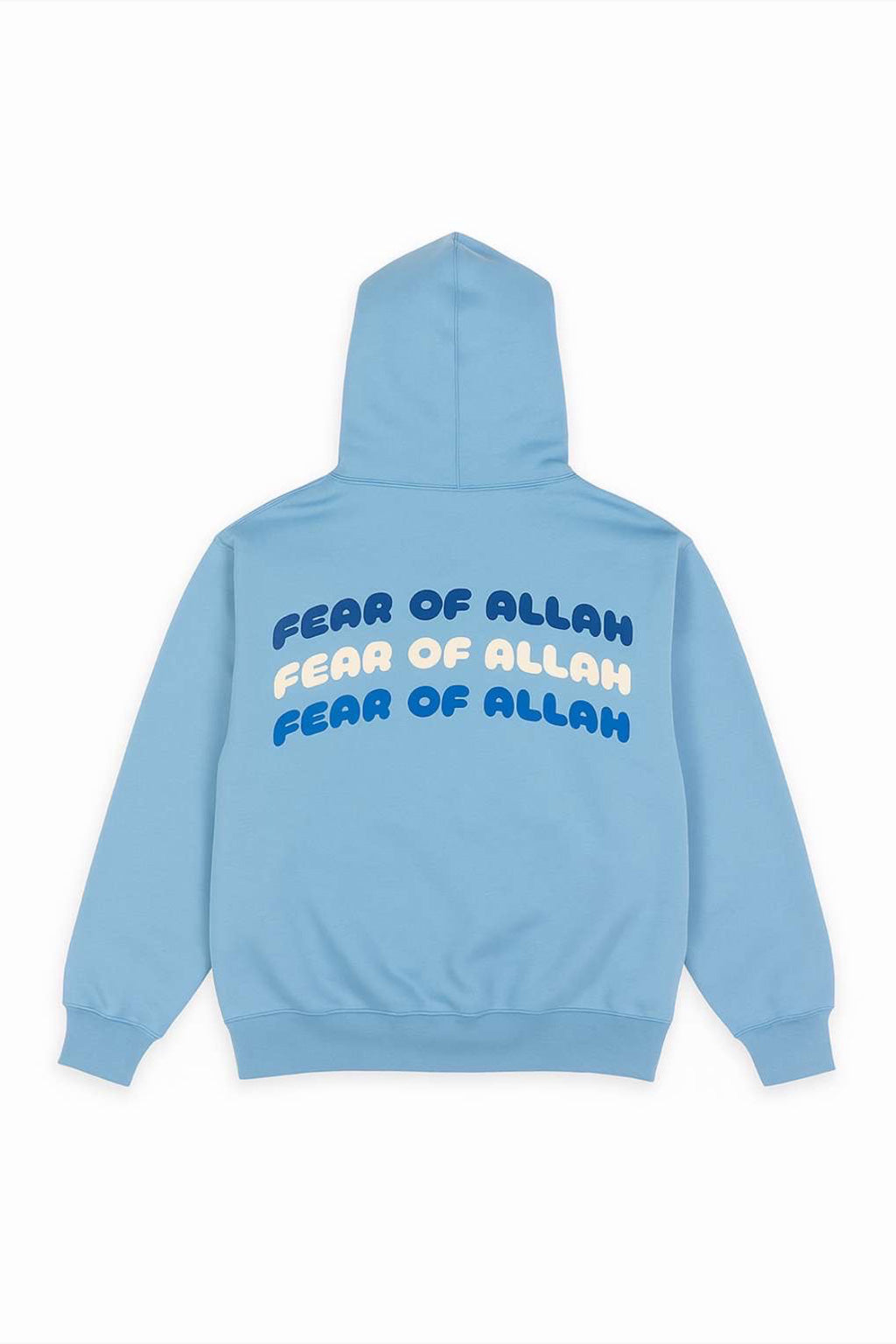 Baby Blue “Fear of Allah” Hoodie