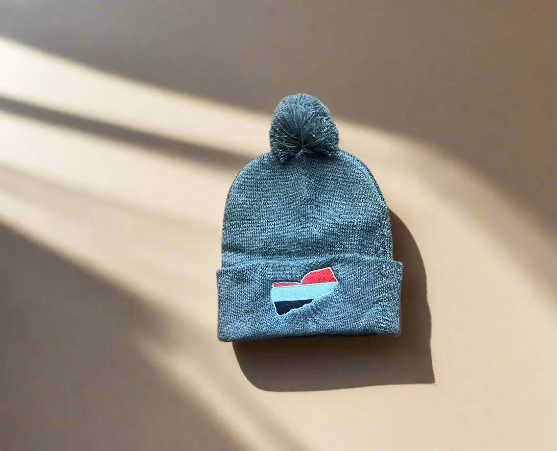 Yemen Map Flag Beanies