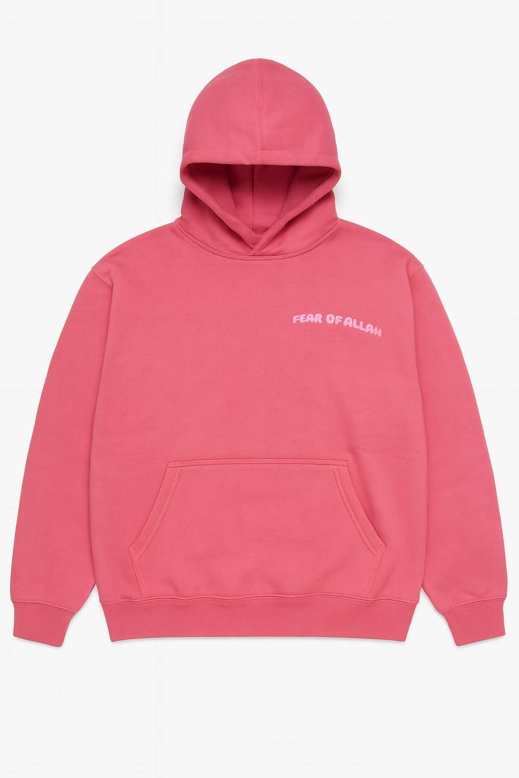 Hot Pink “Fear of Allah” Hoodie