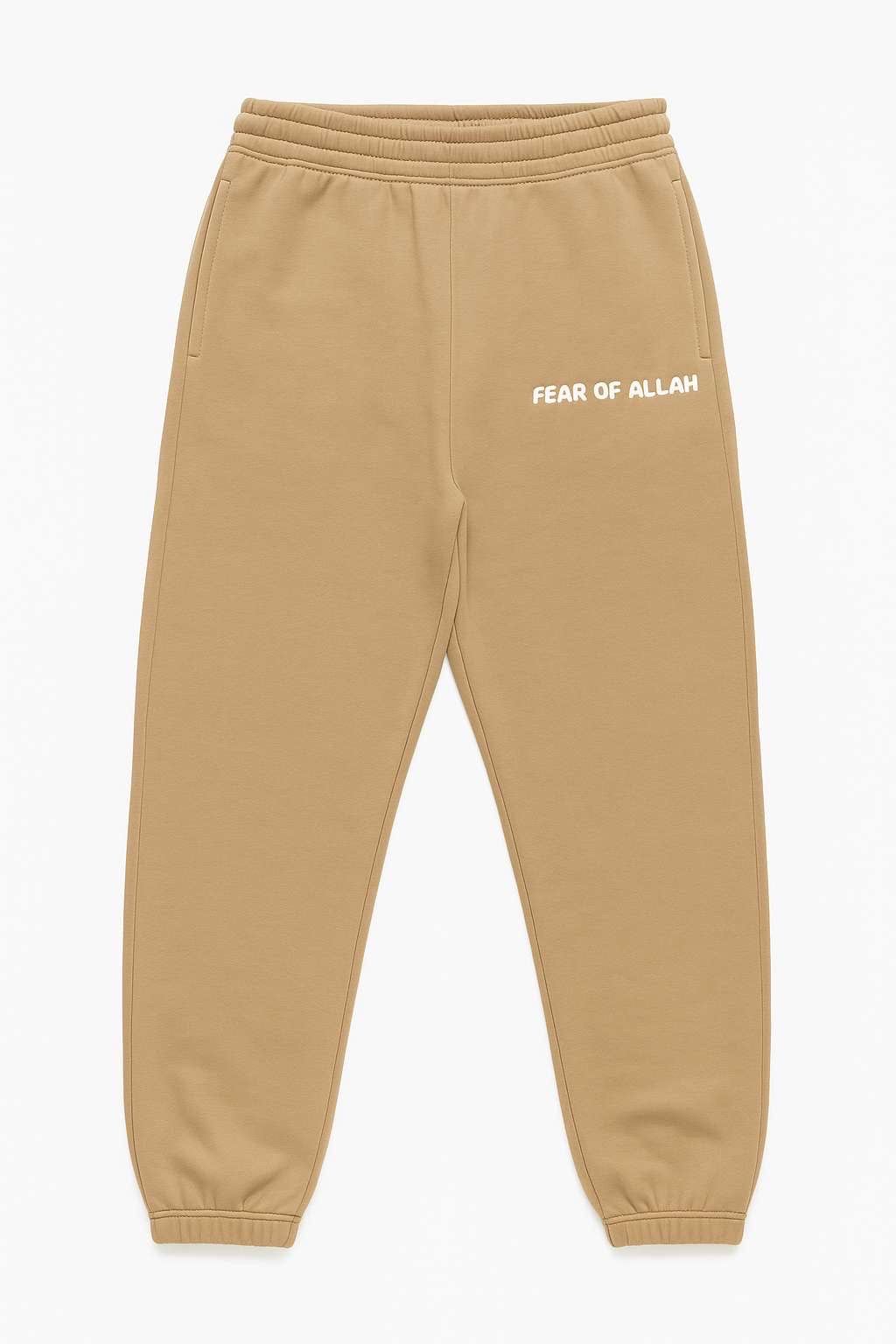 Baby Biege “Fear of Allah” Pant