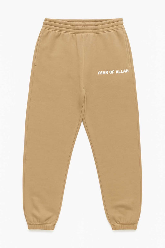Baby Biege “Fear of Allah” Pant